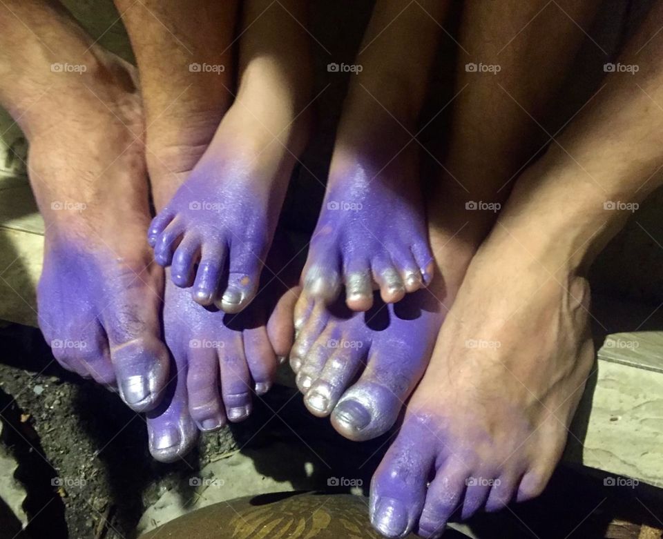 I left my boys for work and when I got home I found these feet. I asked for explanation but haven’t got one up to this day...