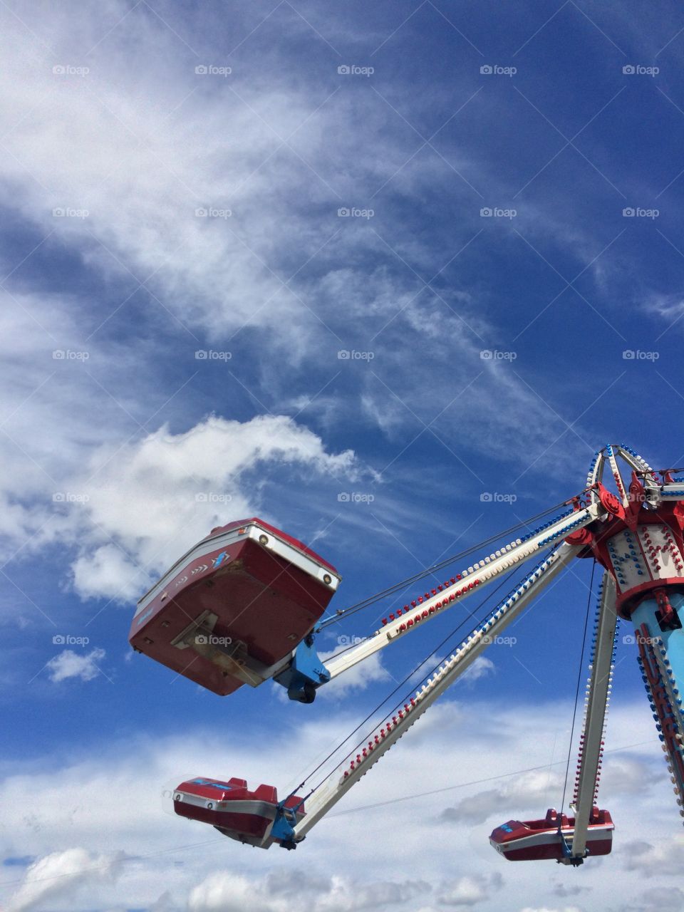 Composition, rule of thirds, carnival ride