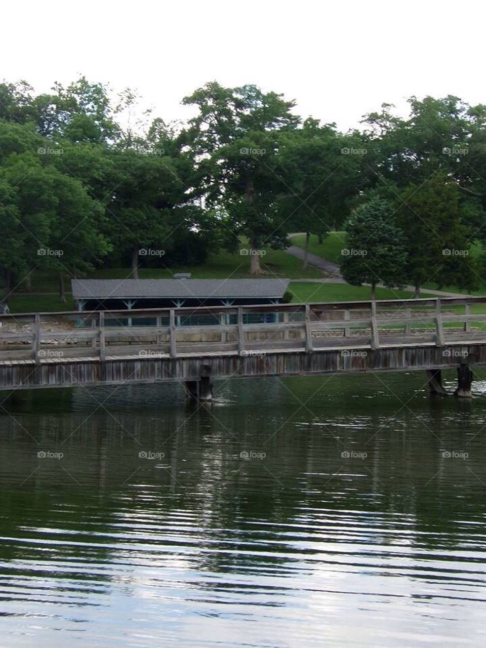 Bridge over water