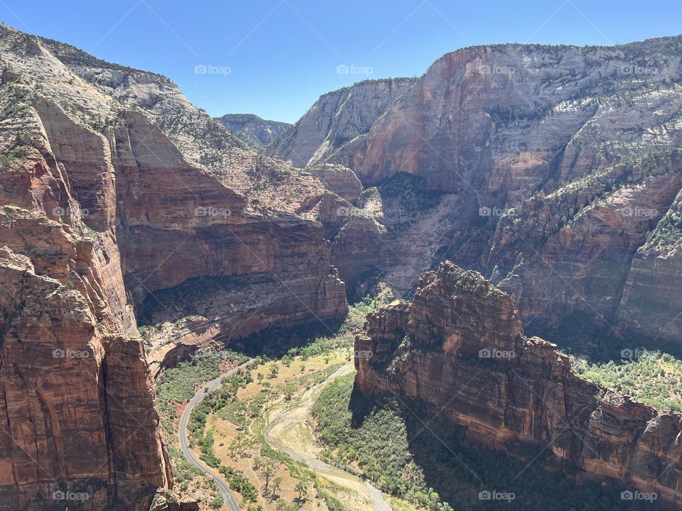 View from Angels Landing