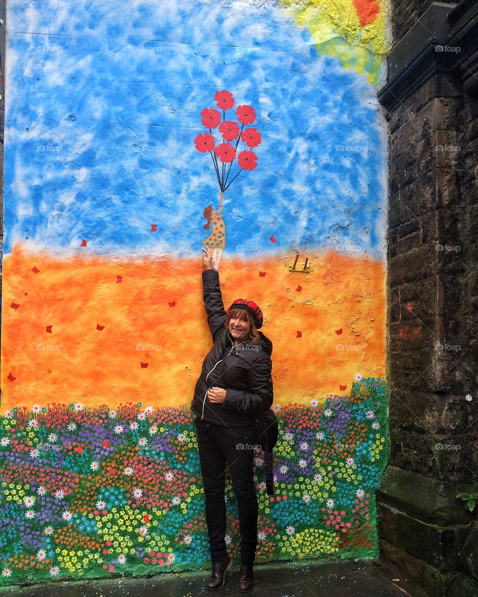 Hanging out in Edinburgh