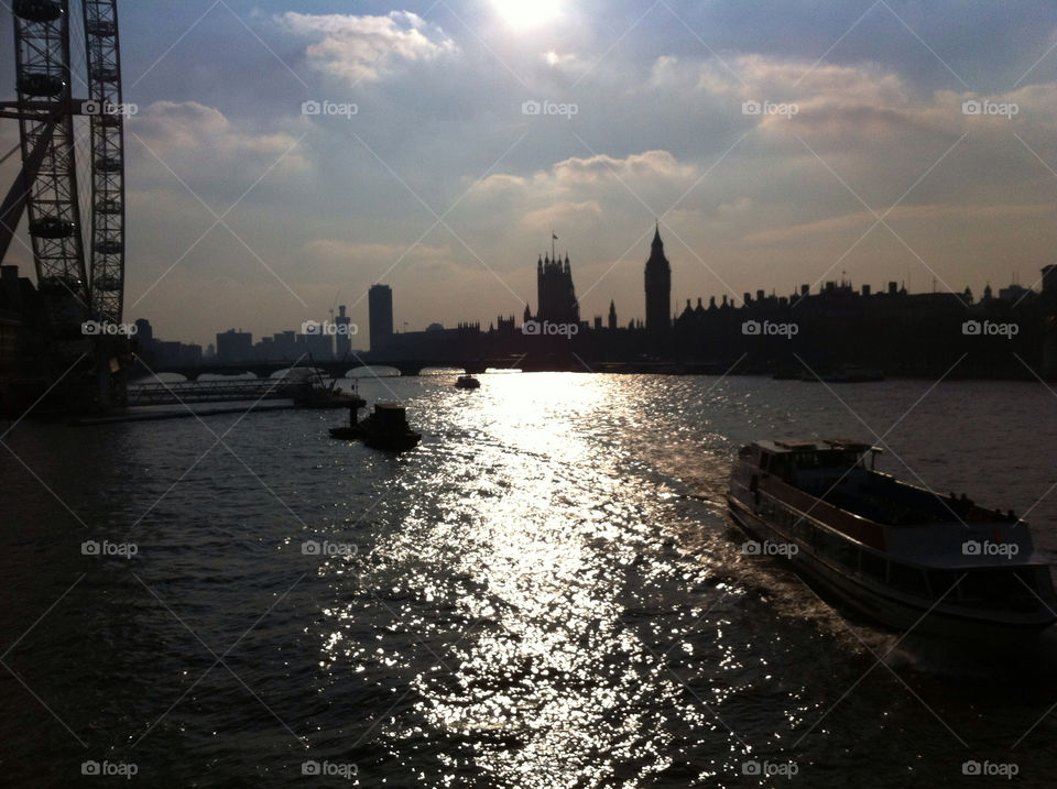 london boats water parliament by mark__l