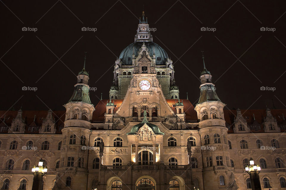 hdr rathaus hannover hanover by dryair