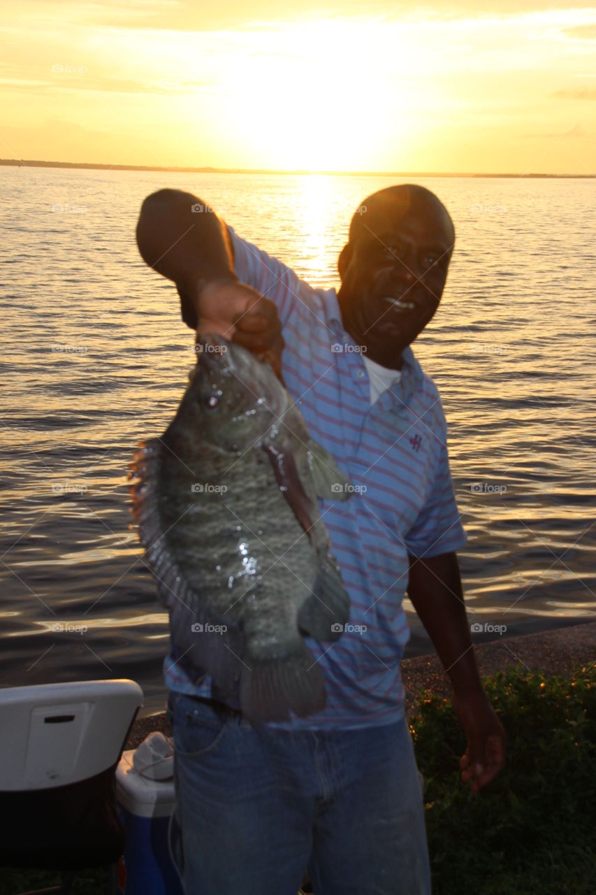 Water, Fisherman, People, Man, Outdoors