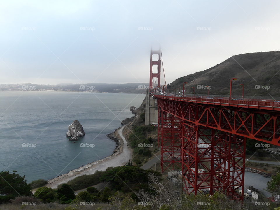 Red bridge