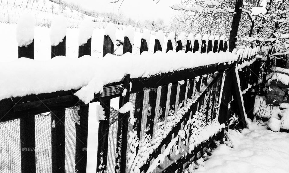 just an old gate that leads to the icee hill