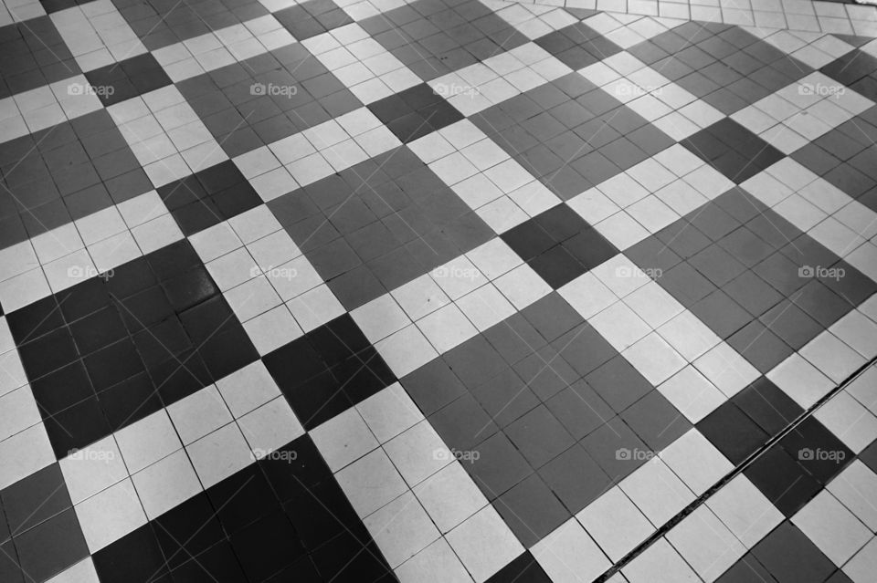 tiled floor