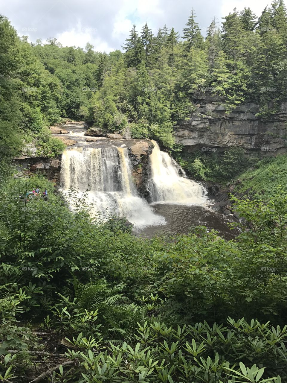 West Virginia waterfall 