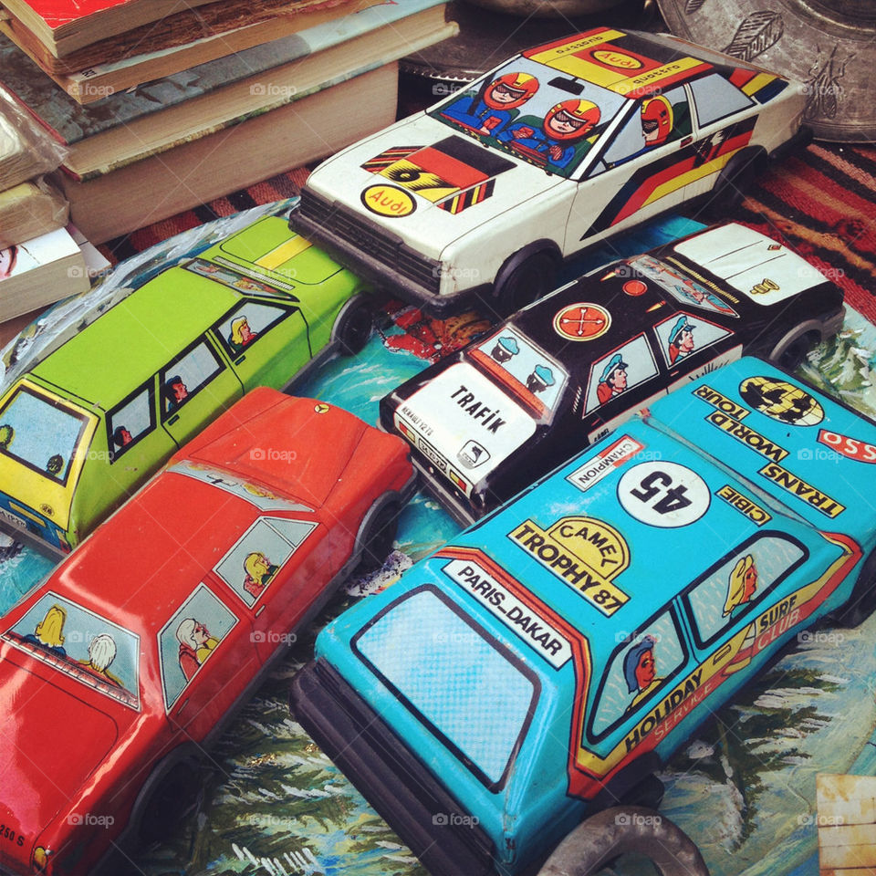 car colourful toy colours by koji