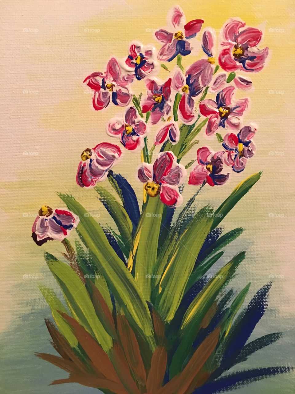 Painting of flowers