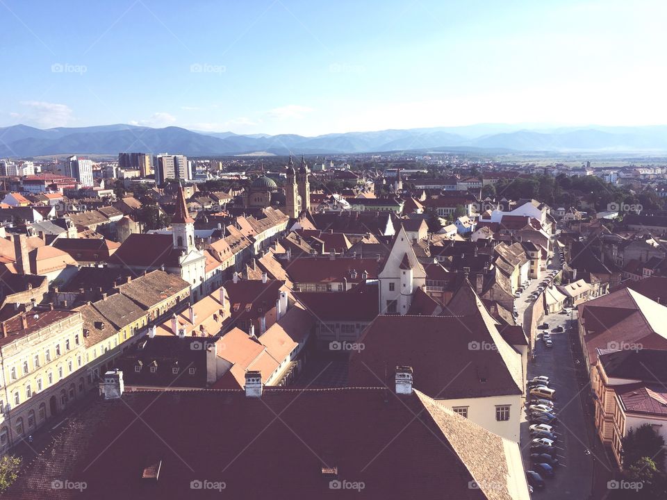 Sibiu cityscape 