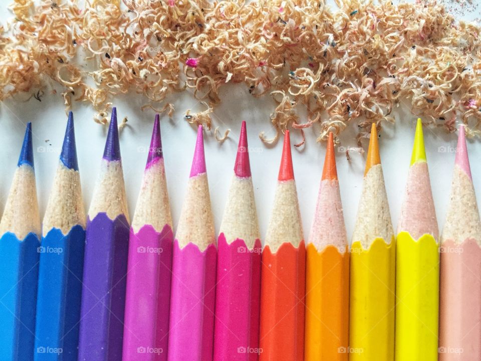 Colorful pencil