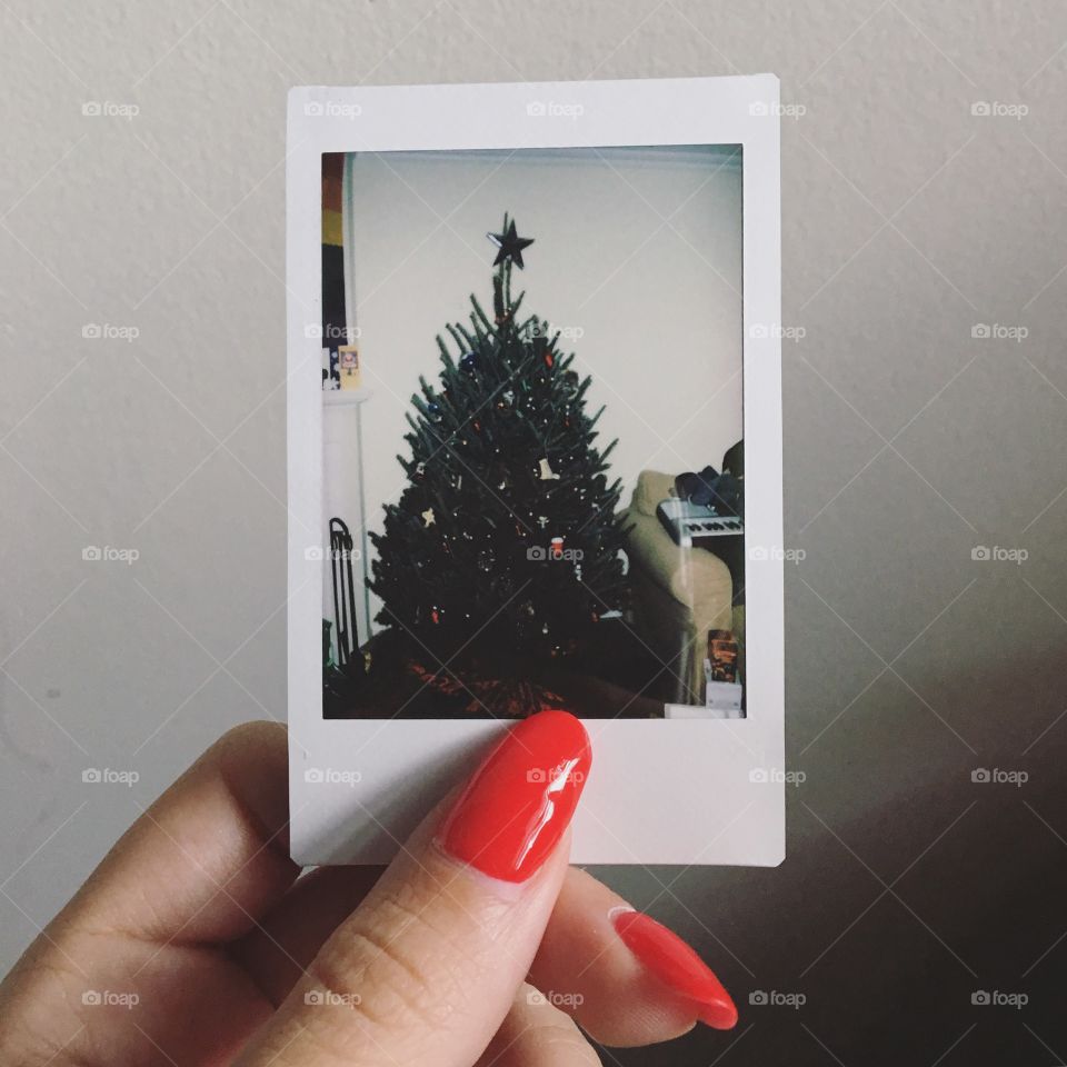 Christmas Polaroid
