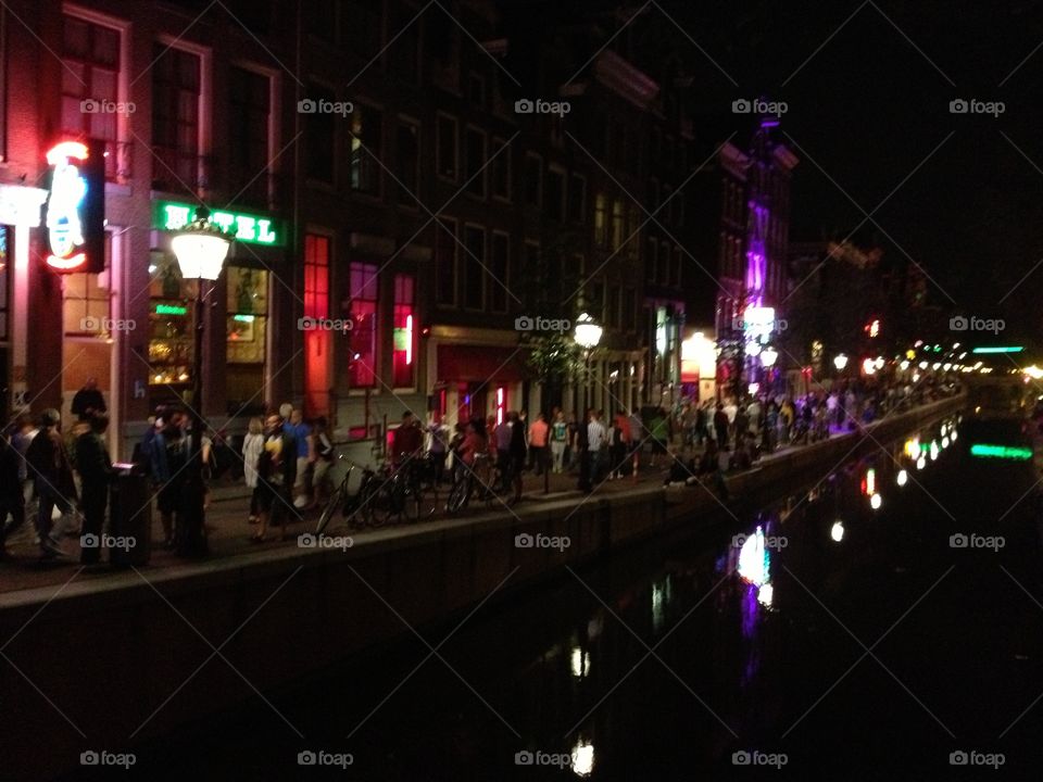 Amsterdams red light district