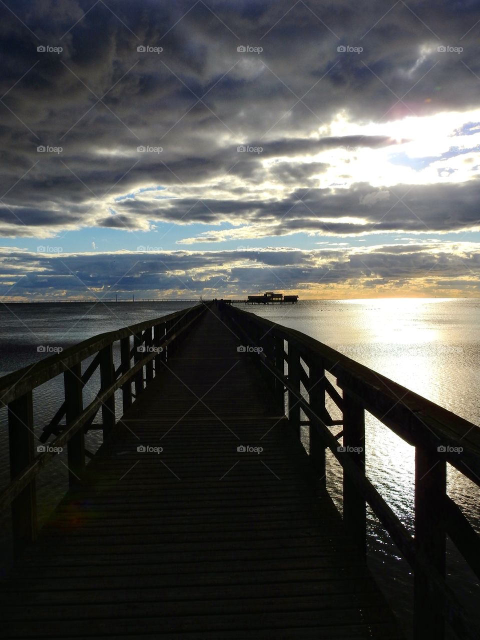 Jetty in dusk