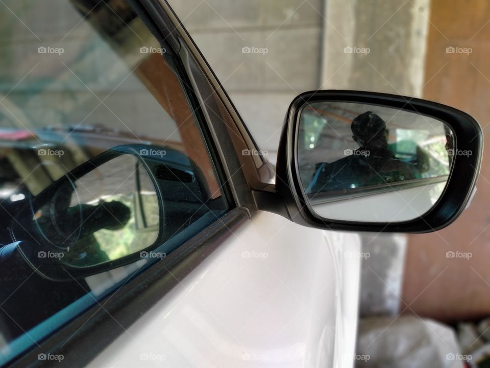 car mirror