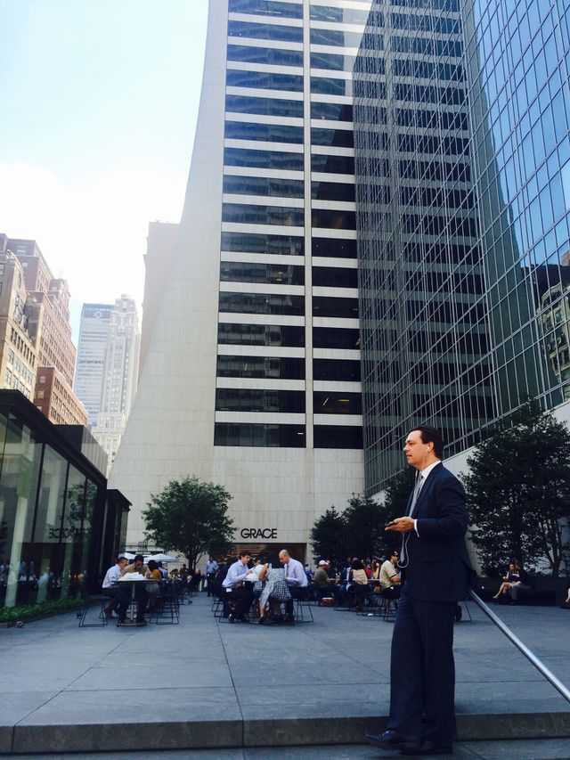 Business travel in New York
