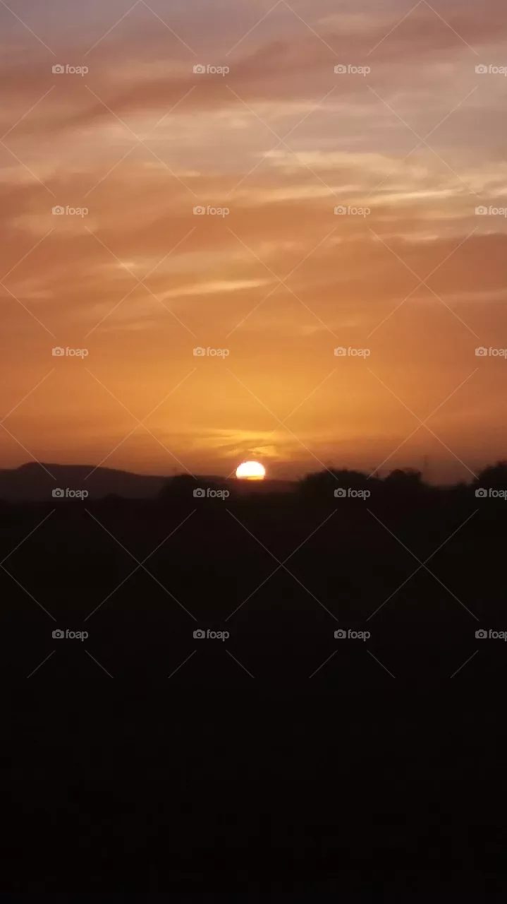 Sunset in Goulimine
