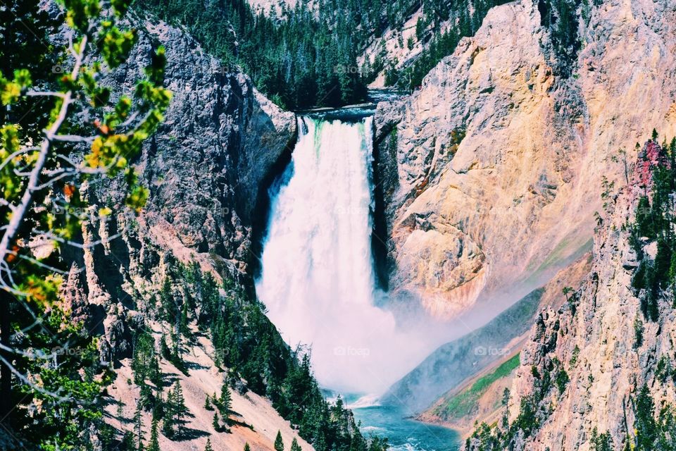 Waterfall @Yellowstone