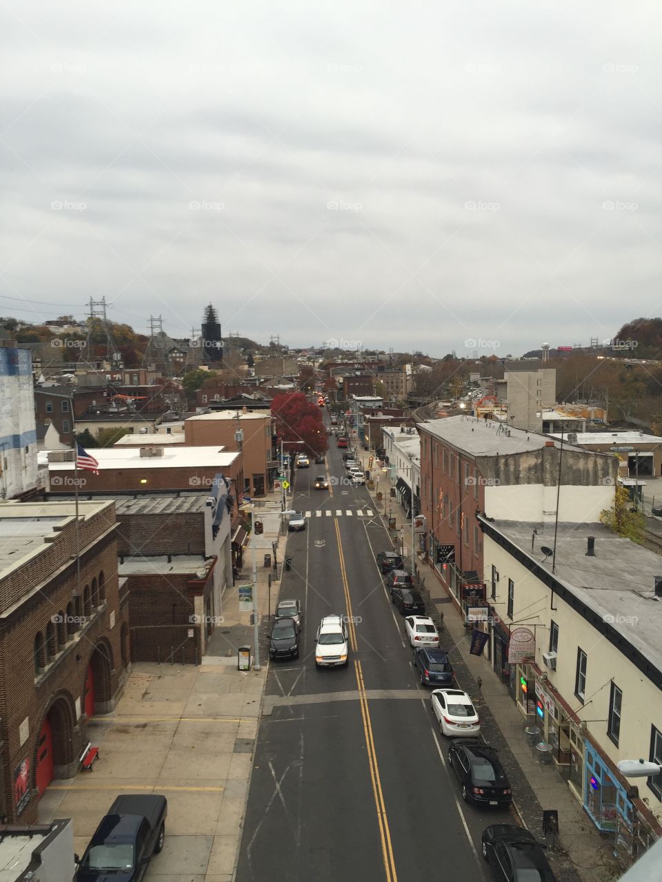 A view from the Manayunk Bridge