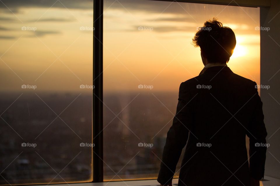 Sunset, People, Silhouette, Sun, Backlit