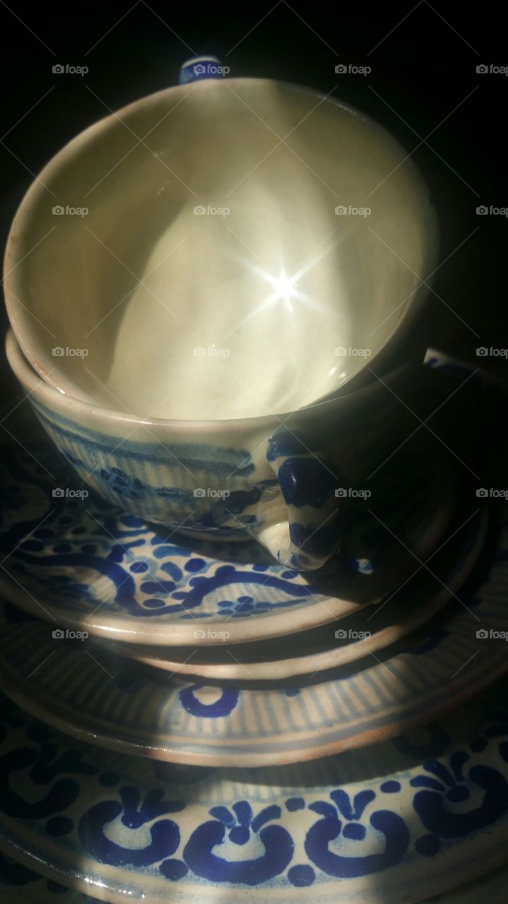 Blue Pottery