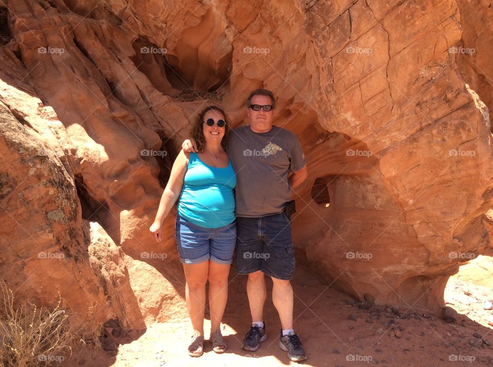 Lake Mead. My husband and I
