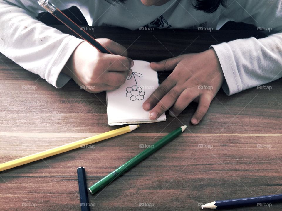 kids drawing