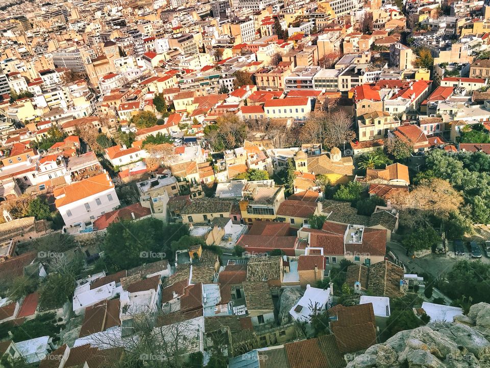 Athens above 