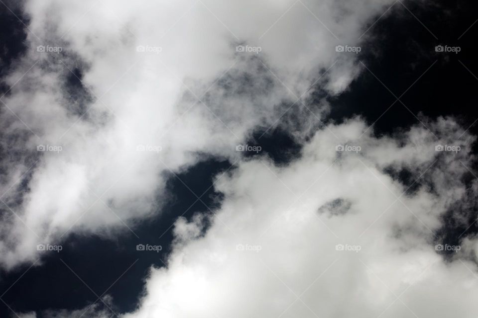 Dramatic dark winter sky with clouds trippy psychedelic minimalist keep dreaming high time hustling