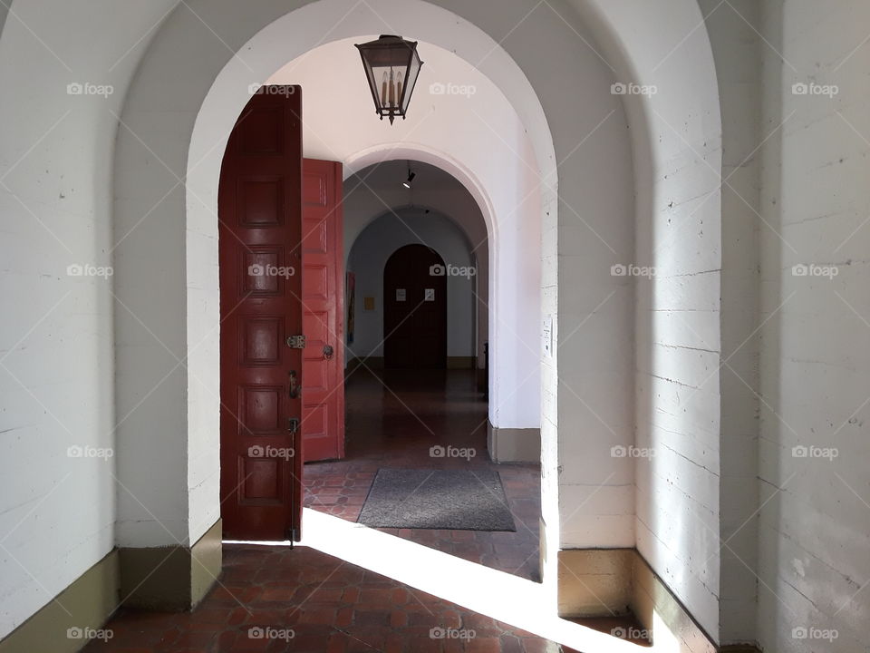 No Person, Architecture, Indoors, Hallway, Door