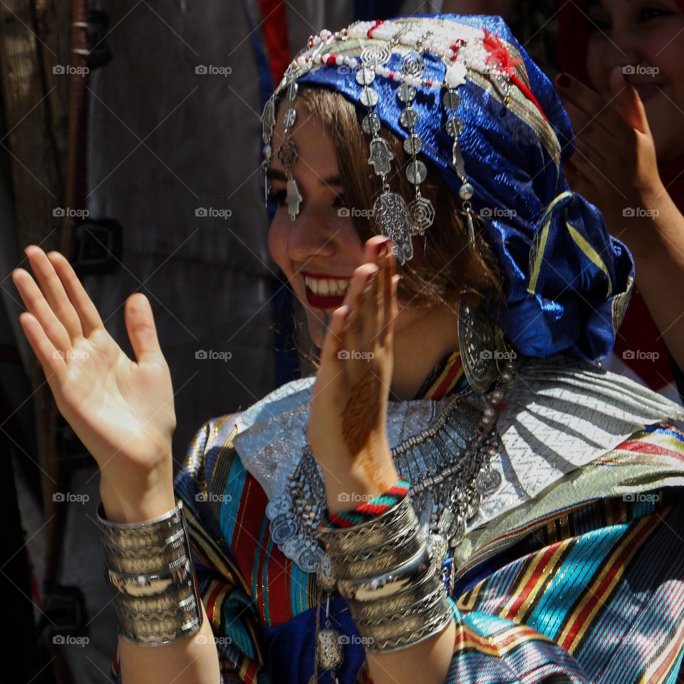 Tradition Libyan woman clothes