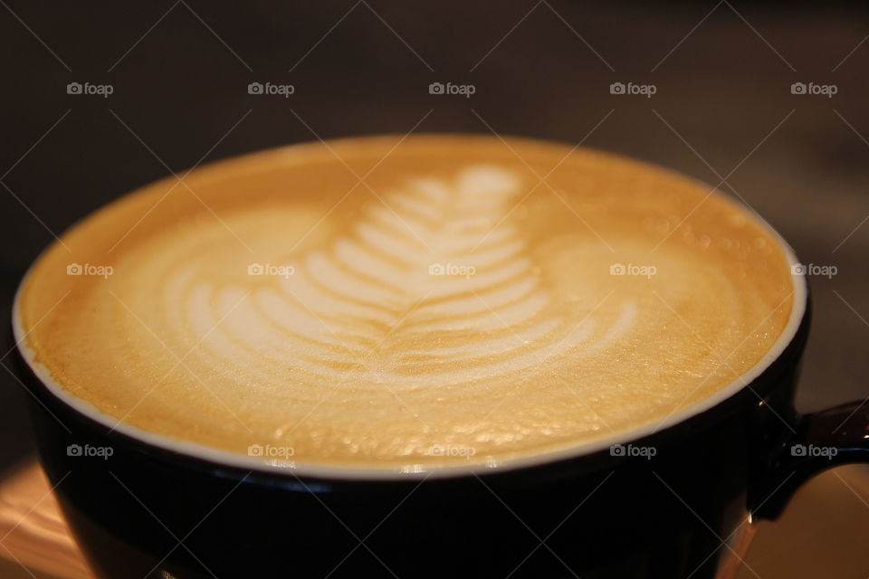 Cappuccino foam
