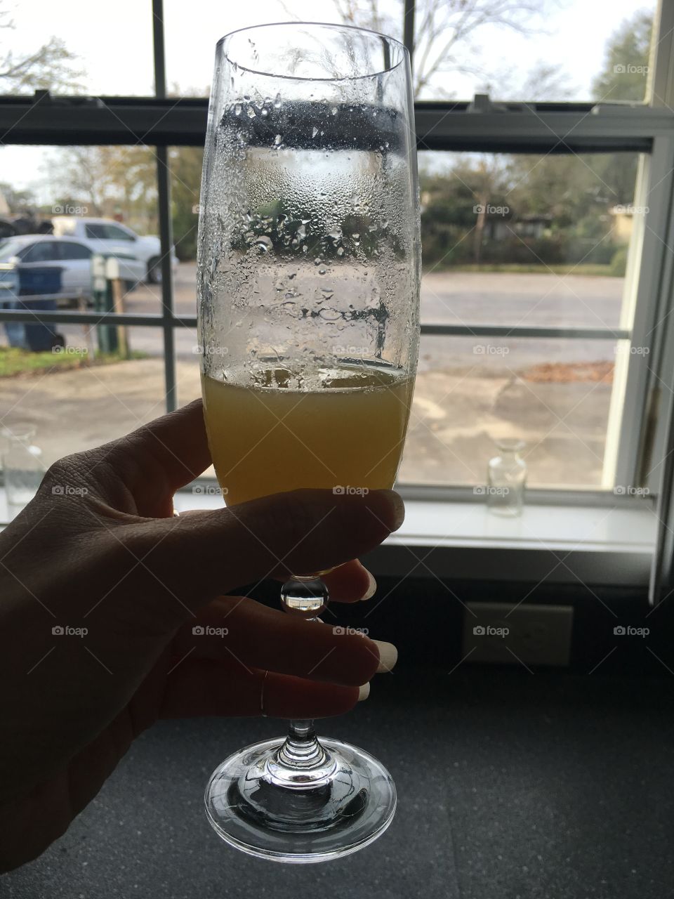 The best part of breakfast...vitamin C from a mimosa 