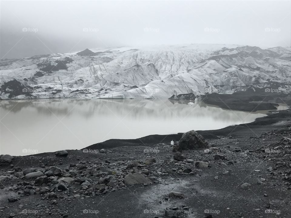 Solheimajokull Glacier, Iceland 