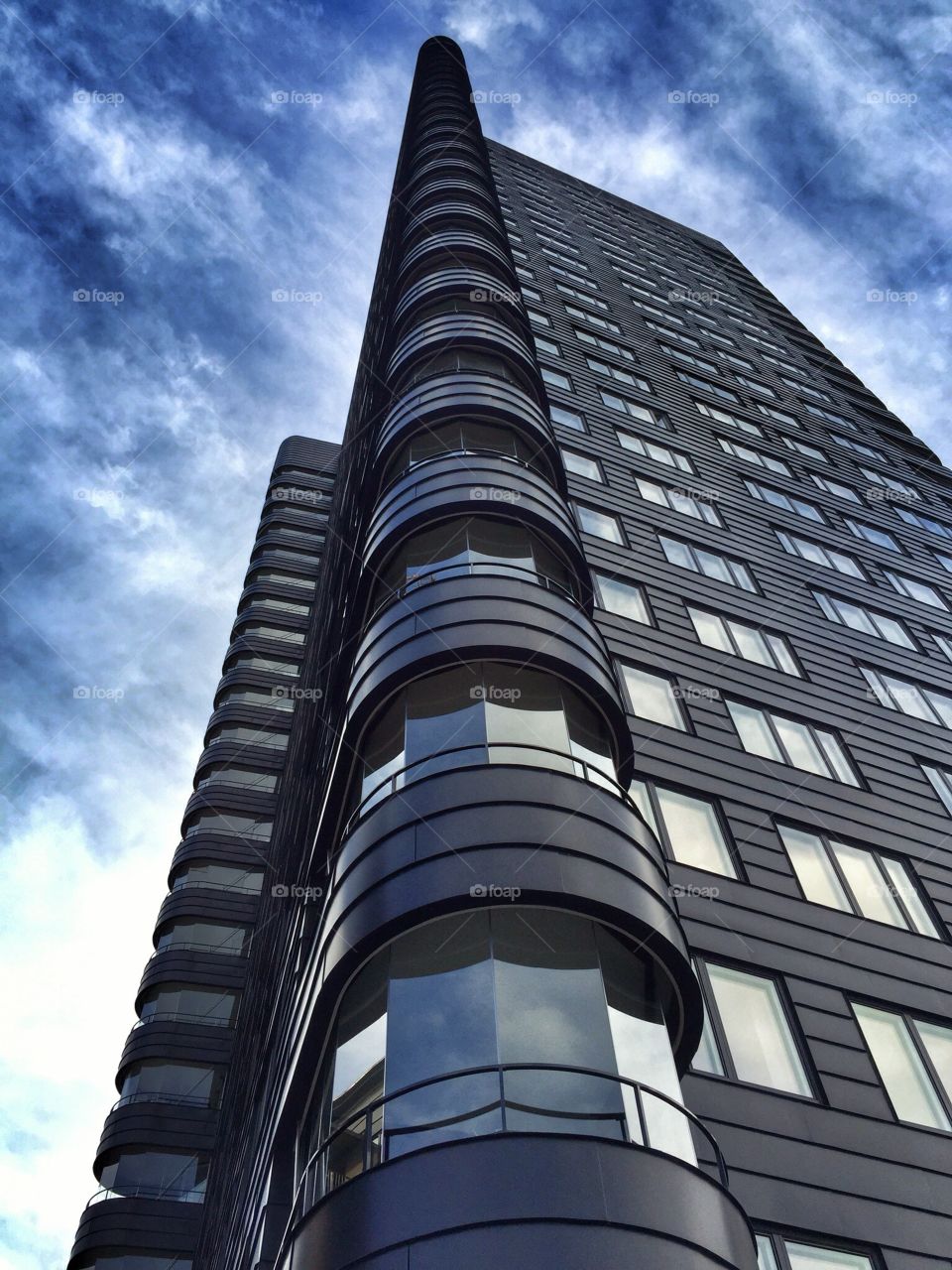 Looking up a Black building