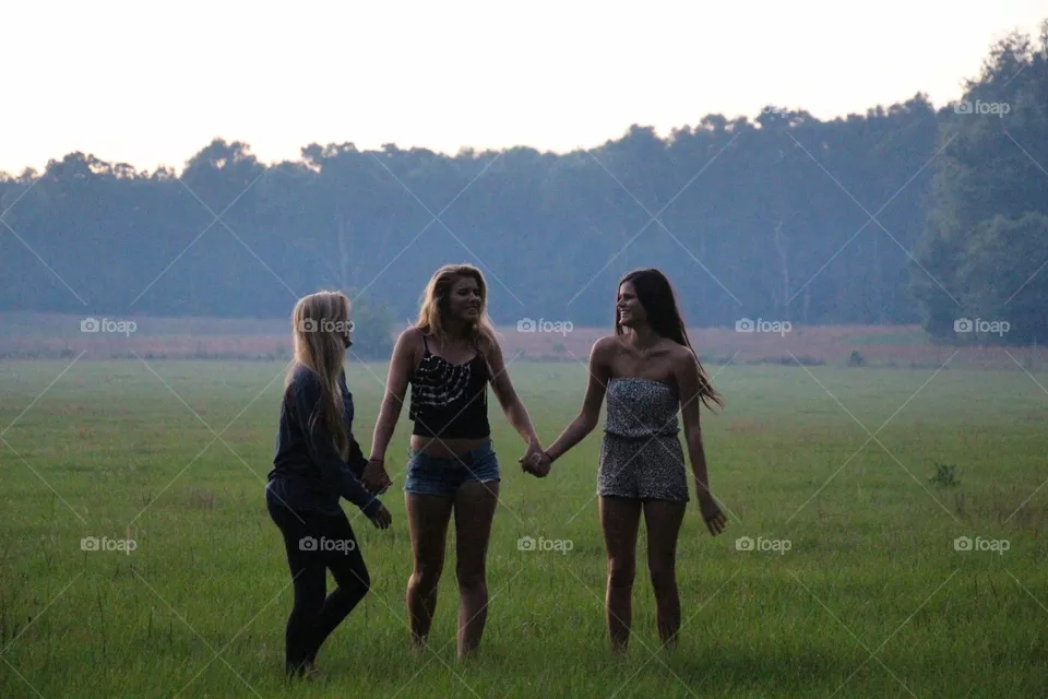Frolicking!