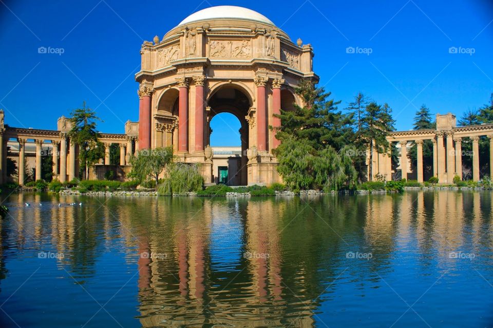 Palace of Fine Arts. SF CA