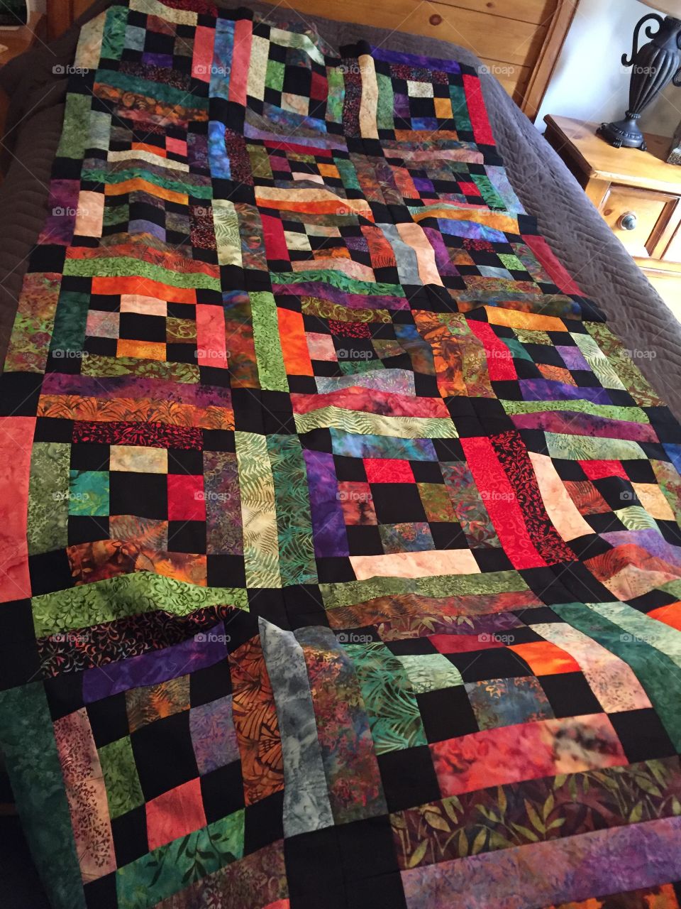Quilt in the making