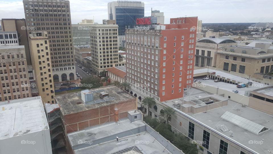 downtown jacksonville city view high rise
