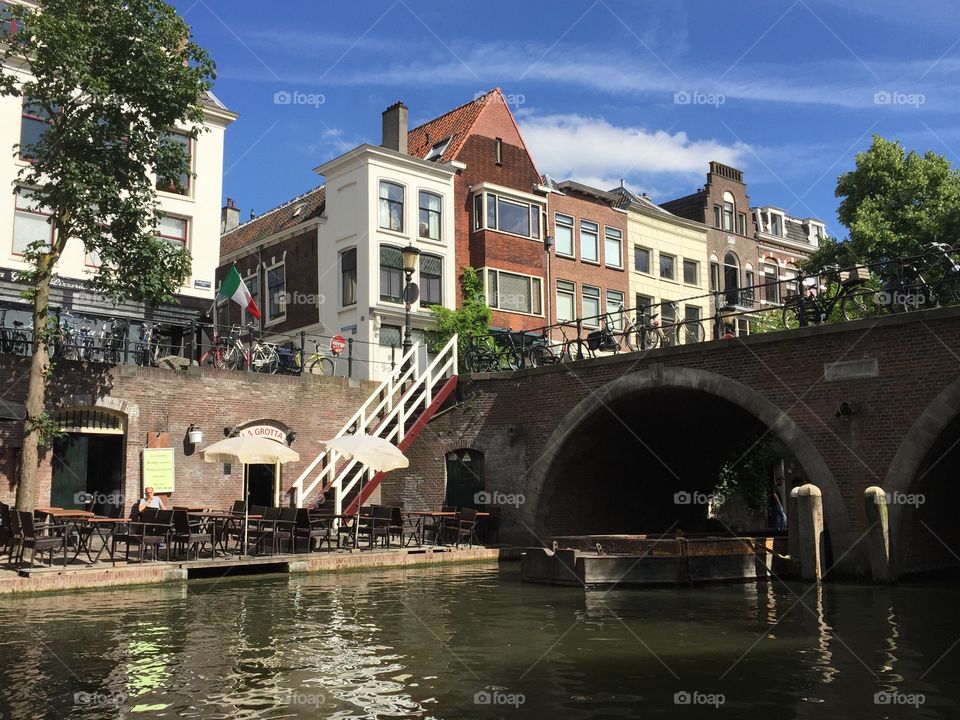 Utrecht, old canal