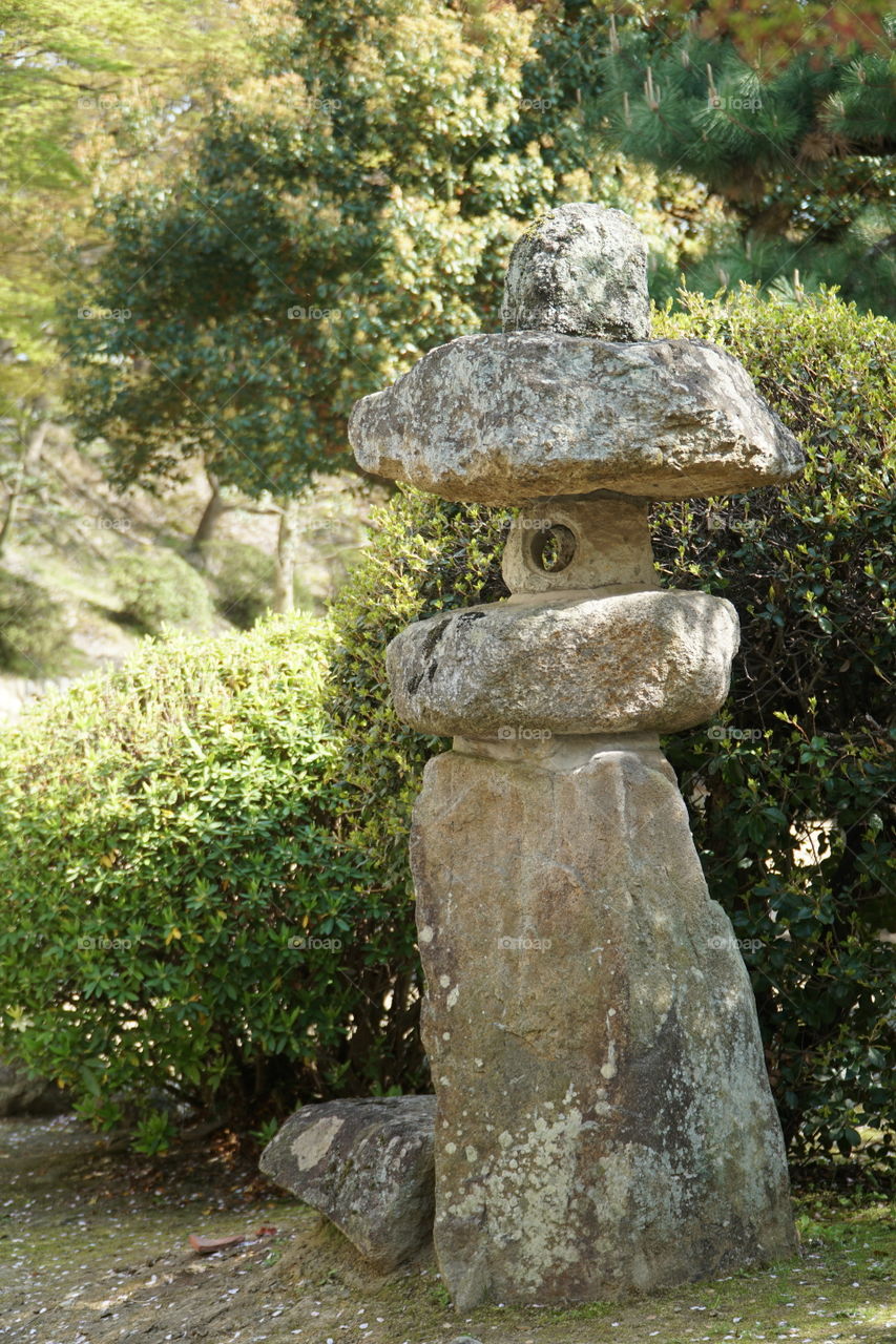 Ancient Stone lantern