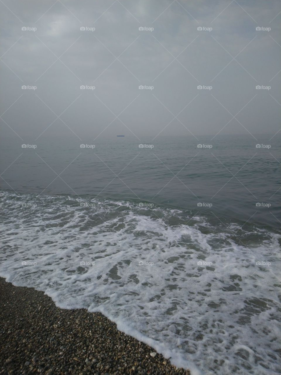 The sky meet the sea