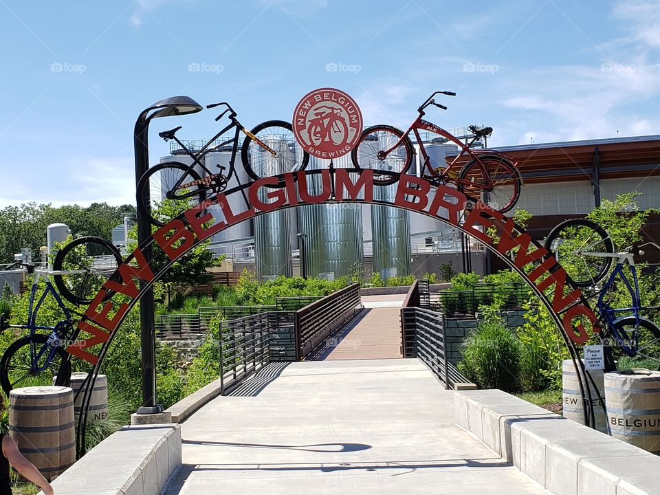 New Belgium brewing
