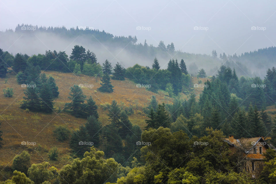 Mountain landscape, Autumn is comming