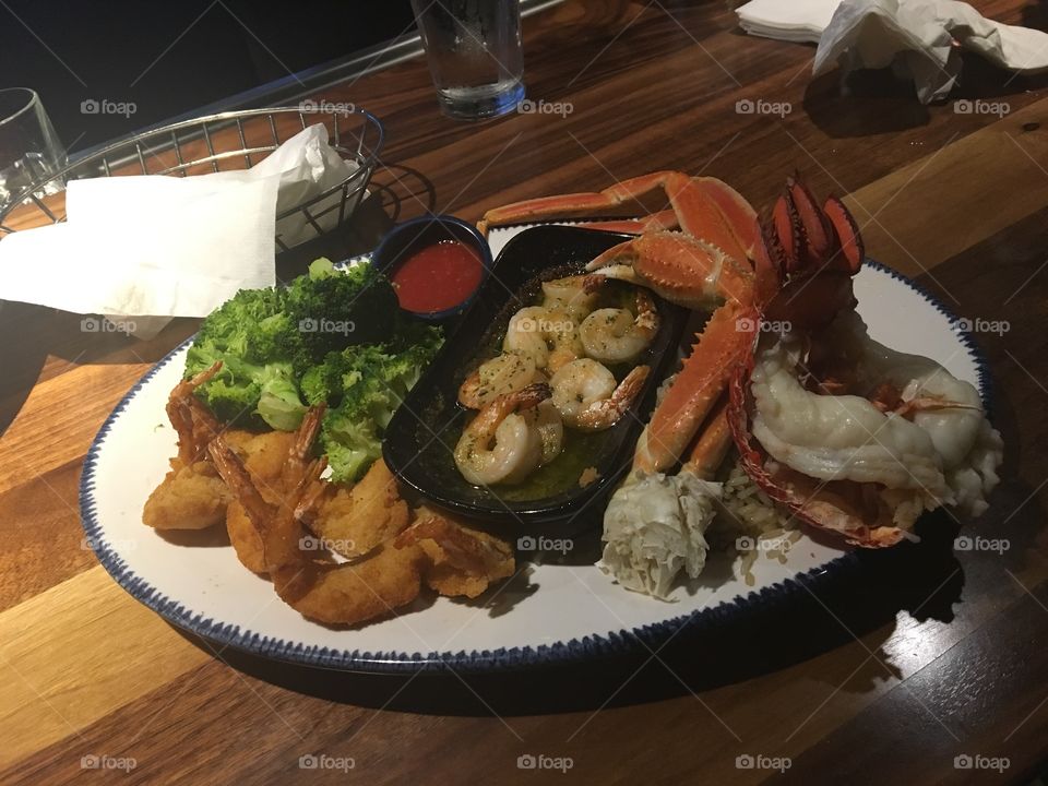 Shrimp lobster 
