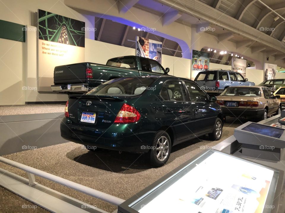 the Henry Ford - First Generation Toyota Prius Rear View