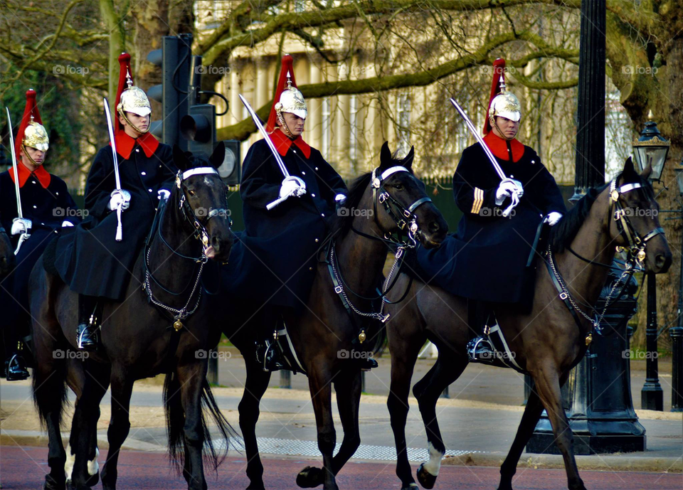 Blues and Royals, Horse Guards Whitehall