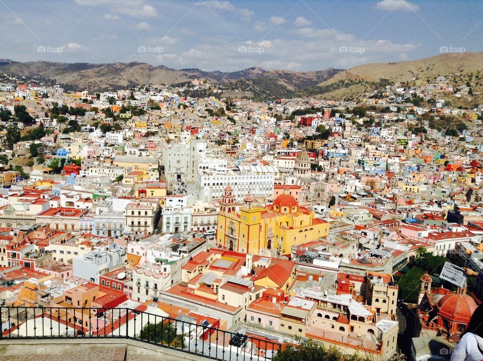 Best view of Guanajuato. Guanajuato, Guanajuato Mexico