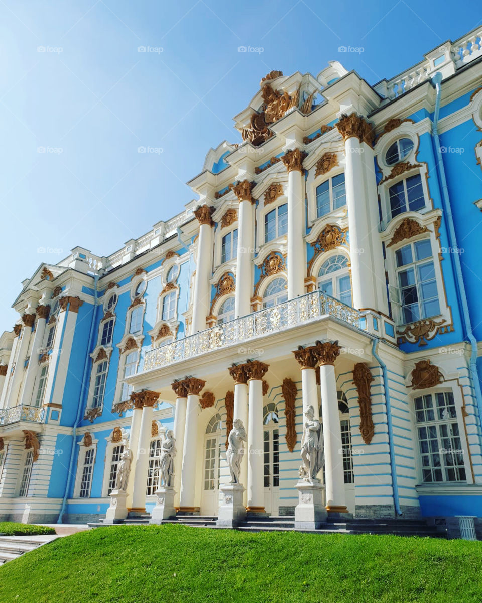 Catherine Palace, Tsarskoe Selo, Pushkin, Russia